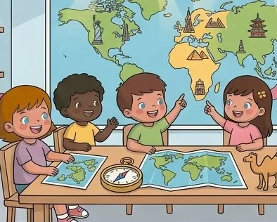 🌍 Reis rondom de wereld